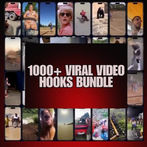 1000+ Viral Video Hooks Bundle